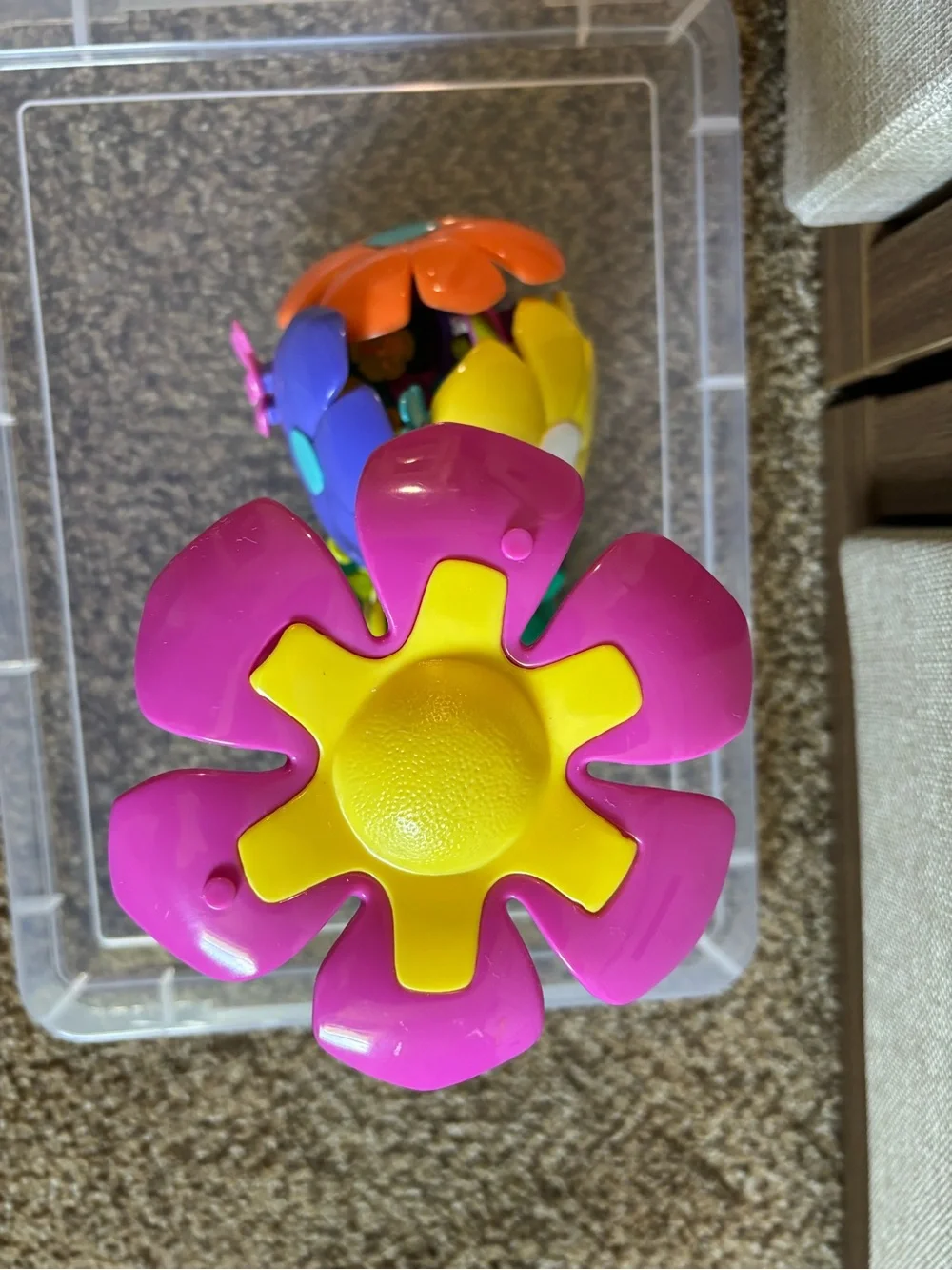 Vintage 2001 Polly Pocket Flower Fairies Flying School Play-set Damaged Incomple
